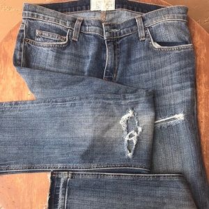 Current/Elliot destructed Jeans